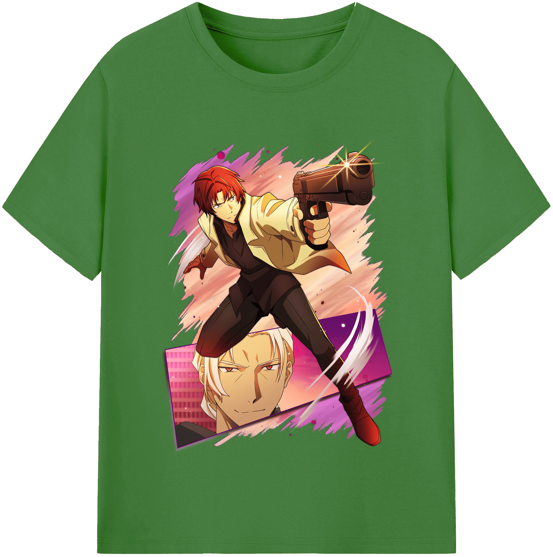 （画像用） 文豪ストレイドッグス Bungo Stray Dogs レディースカジュアルプリントTシャツ（綿100％）